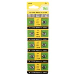 باتری ساعتی تی ام آی مدل AG3 LR41 392 بسته 10 عددی
