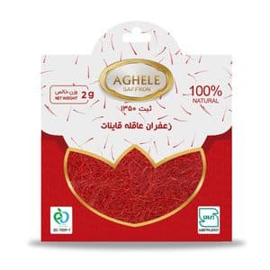زعفران پاکتی عاقله - 2 گرم