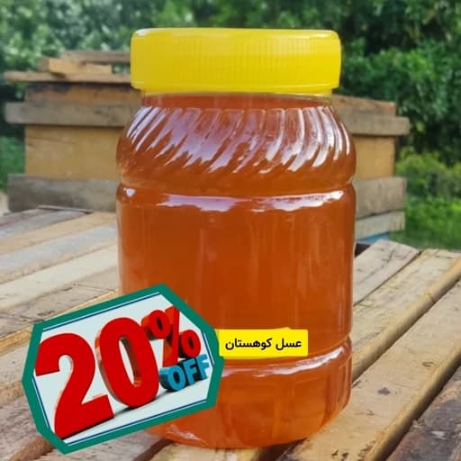 عسل طبیعی اصل کوهستان ساکارز زیر دو درصد ارسال رایگان — تصویر ۲