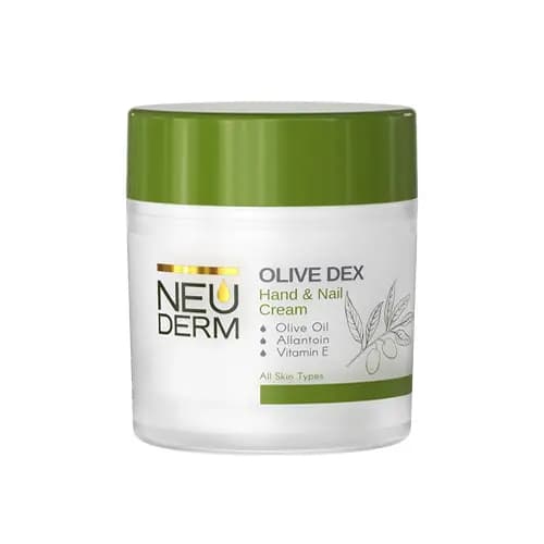 کرم مرطوبکننده دست و ناخن نئودرم مدل Olive Dex حجم 150 میلیلیتر — تصویر ۹