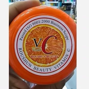 کرم صورت و بدن، آبرسان و روشن کننده پوست حاوی ویتامین سی روشان حجم 300 میل — تصویر ۶