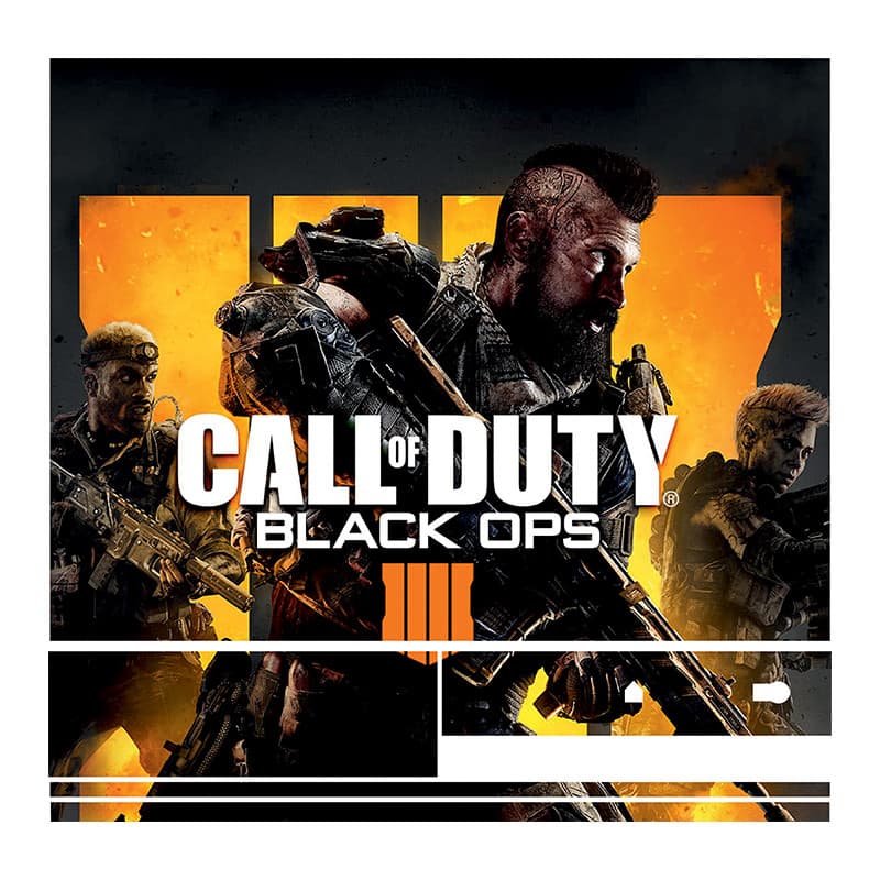 برچسب پلی استیشن 3 فت مدل call of duty 01 مجموعه 5 عددی — تصویر ۲