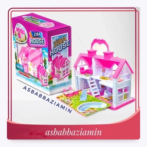 اسباب بازی کلبه کودک کلبه عروسک دخترانه