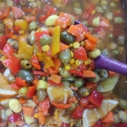 ترشی مخلوط بلغاری زیتون — تصویر ۳