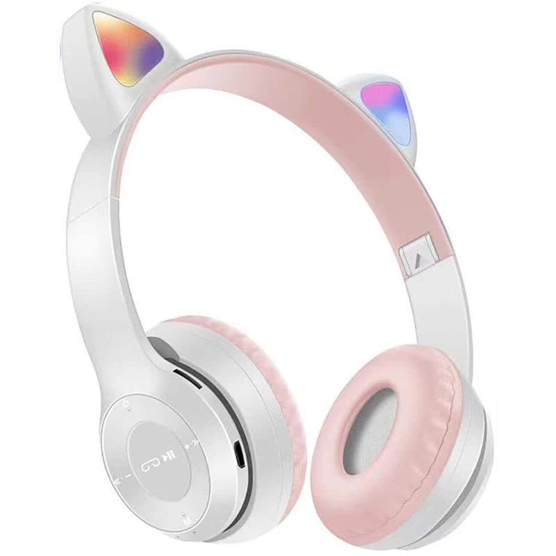 هدست بلوتوثی مدل گربه ای P47m Color Light — تصویر ۳