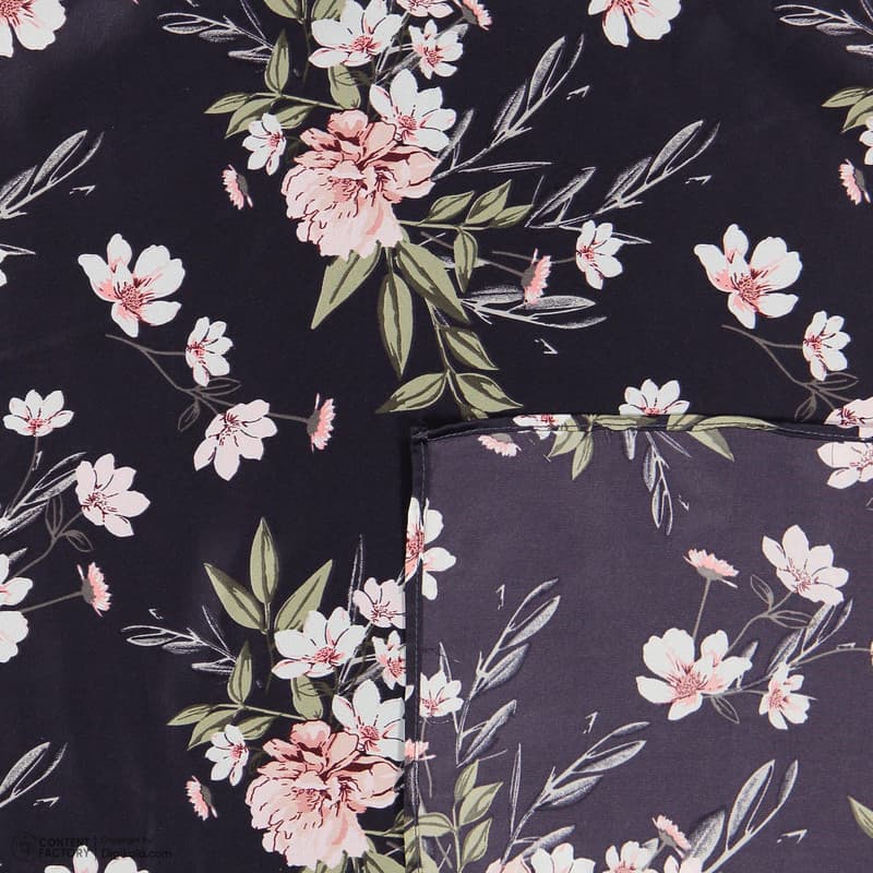 مینی اسکارف ساتن زنانه مدل S-210 با طول و عرض 68×68 سانتیمتر — تصویر ۵