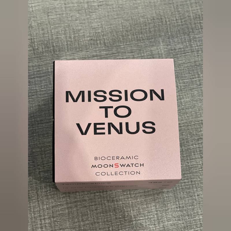 ساعت مچی عقربهای کوارتز امگا سواچ مدل MISSION TO VENUS — تصویر ۴