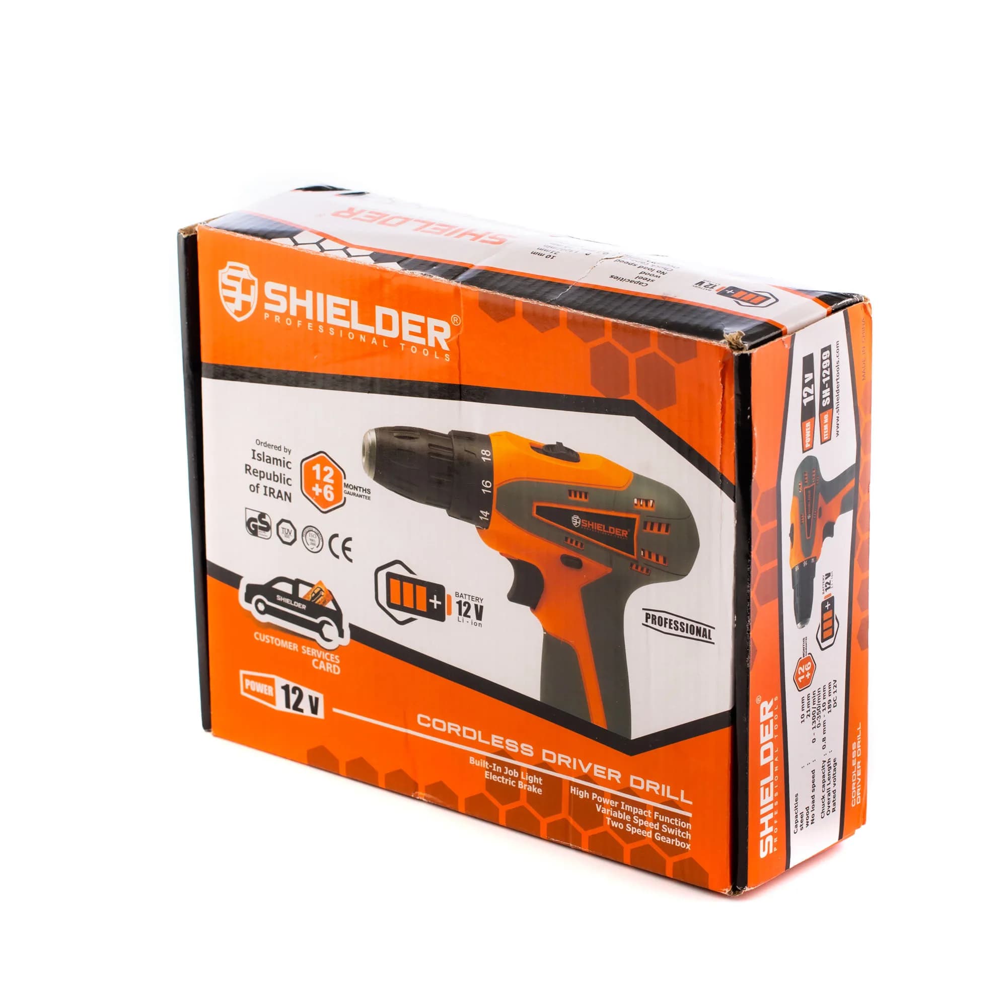پیچ گوشتی شارژی شیلدر مدل SH-1299 — تصویر ۸
