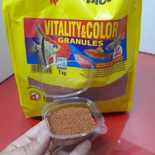 غذای ویتالیتی کالر 10 گرمی تروپیکال لهستان (بسته بندی اقتصادی) — تصویر ۲