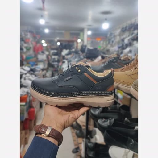 کفش چرم مردانه سوگو صنعتی مدل فراز