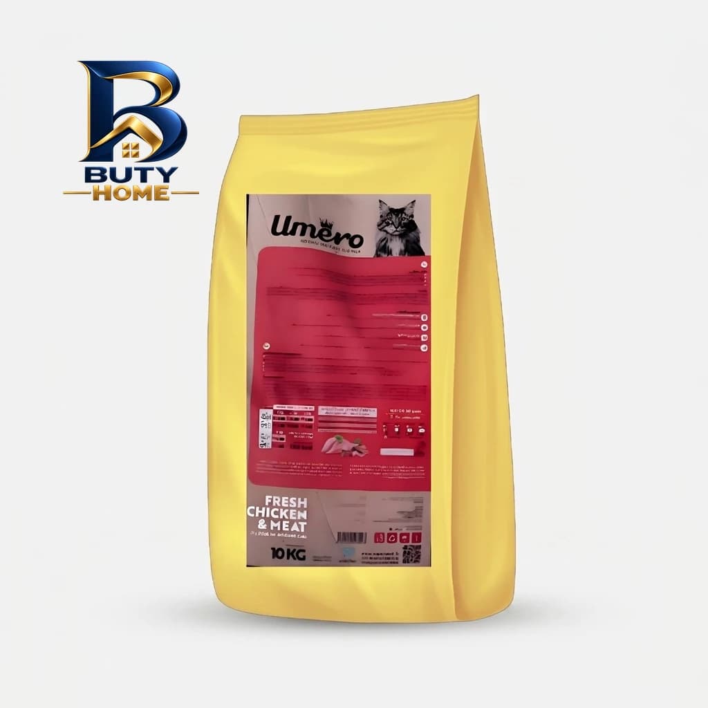غذا خشک گربه بالغ اومرو مدل 01 طعم گوشت و مرغ وزن 10 کیلوگرم — تصویر ۷