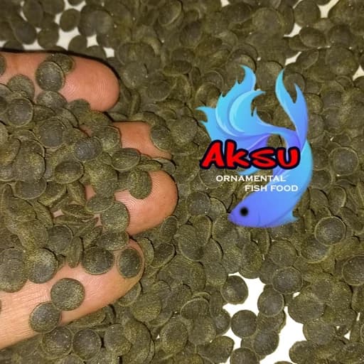 غذای ماهی ویفر قرصی اسپیرولینا 10 درصد 500 گرمی پلکو و پلنت و میگو