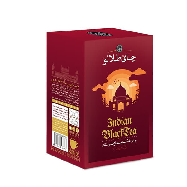 چای شکسته ممتاز هندوستان صنایع غذایی طلالو - 450 گرم — تصویر ۲