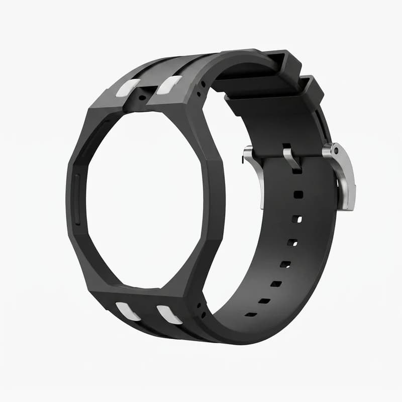 ساعت جیبی مچی عقربه ای زنانه و مردانه مدل رویال پاپ Ocho Negro — تصویر ۵