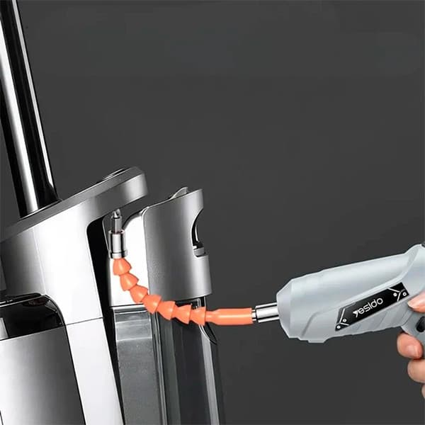 پیچ گوشتی شارژی چکشی 60 وات یسیدو مدل EC34 مجموعه 46 عددی — تصویر ۴