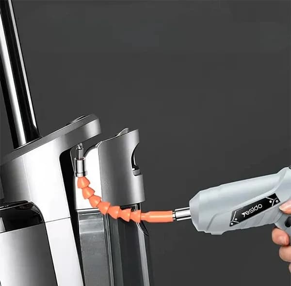 پیچ گوشتی شارژی چکشی 60 وات یسیدو مدل EC34 مجموعه 46 عددی — تصویر ۹