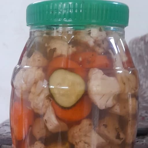 ترشی مخلوط 700 گرمی
