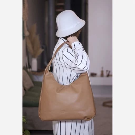 کیف بزرگ زنانه و دخترانه چرم صنعتی شرانگ ریز