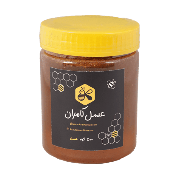 🍯 عسل چهل گیاه طبیعی کامران | ترکیب ناب از شهد گیاهان کوهستانی — تصویر ۲