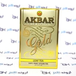 چای اکبر طلایی akbar مدل Gold 500 گرم — تصویر ۳