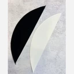 طلق پارچه ای گرد حالت گیر روسری شال مقنعه — تصویر ۳