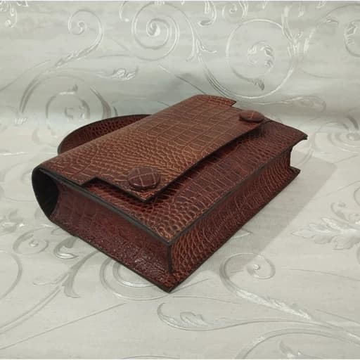 کیف دستی ودوشی زنانه چرم طبیعی