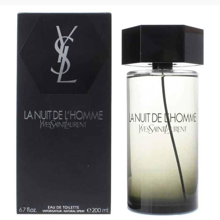 ادو تویلت مردانه ایو سن لوران مدل YSL La Nuit de L`Homme حجم 200 میلی لیتر — تصویر ۲