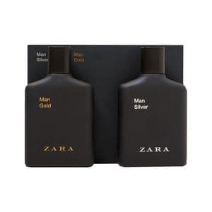 ادو پرفیوم مردانه زارا مدل Man Gold & Man Silver حجم 100 میلی لیتر