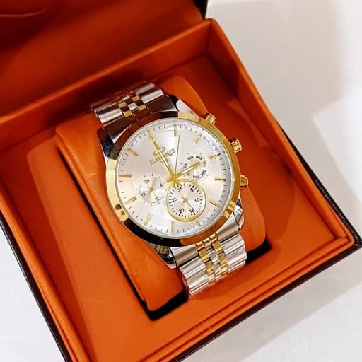 ساعت مچی مردانه الگانس ELEGANCE سه موتوره فعال فول تایم مدل MSL752 Gژاپن