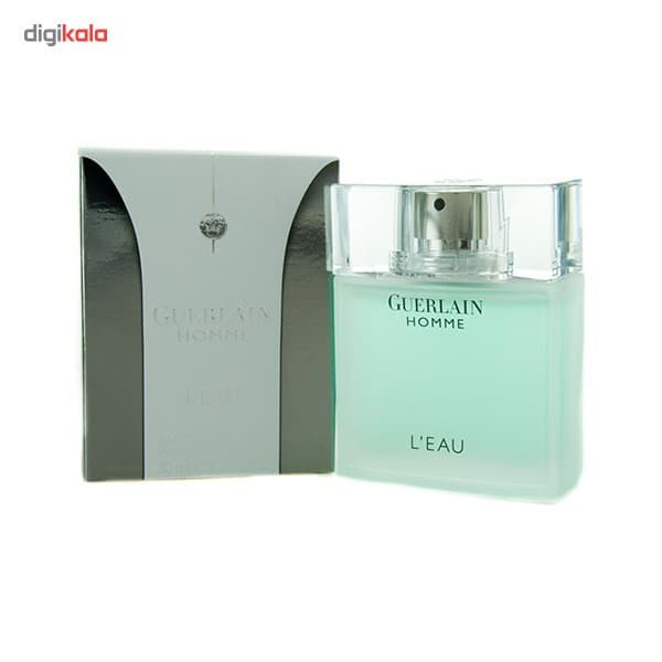 ادو تویلت مردانه گرلن Homme Leau حجم 80ml — تصویر ۳