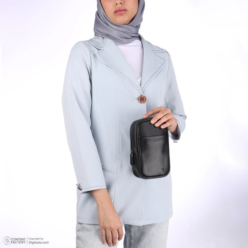 کیف رودوشی زنانه چرم مشهد مدل X5503-001 — تصویر ۹