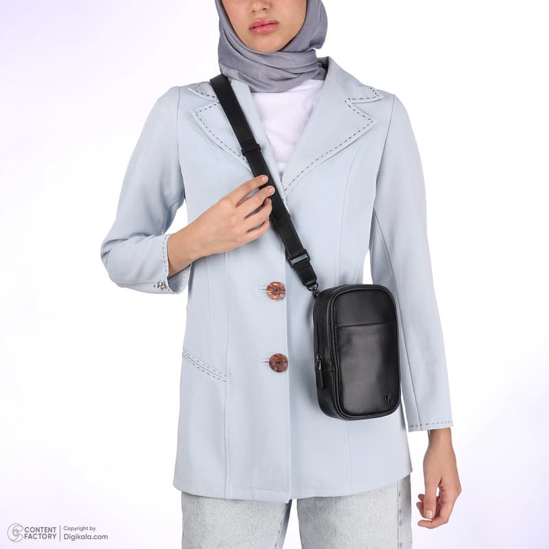 کیف رودوشی زنانه چرم مشهد مدل X5503-001 — تصویر ۱۰