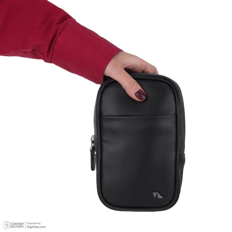 کیف رودوشی زنانه چرم مشهد مدل X5503-001 — تصویر ۵
