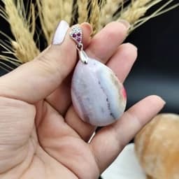 گردنبند نقره عقیق دراگون سلیمانی اصل معدنی کد 8126 — تصویر ۳