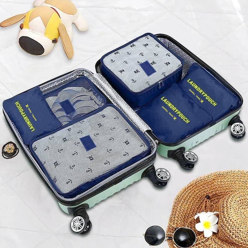 کیف نظم دهنده چمدان مدل DINIWELL 2500036 مجموعه 6 عددی — تصویر ۱۱