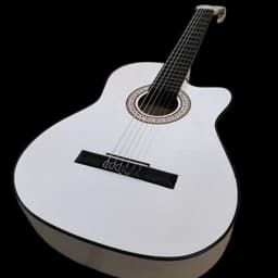 گیتار کلاسیک رنگ سفید مدل کاتوی مارک CLASSIC همراه با سافت کیس ضدضربه و پیک(مضراب گیتار) و ارسال فوری — تصویر ۳