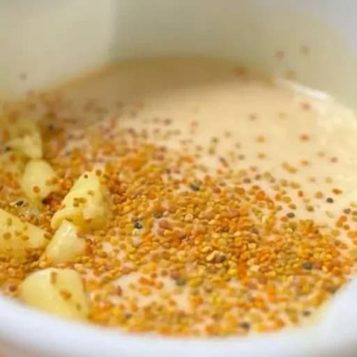 ژل رویال عسل گرده معجون ویژه زنبورستان ماهور یک کیلوگرم درجه کیفی +++A ت کسب سه محصول اصلی زنبور (عسل ،گرده گل،ژل رویال) — تصویر ۲