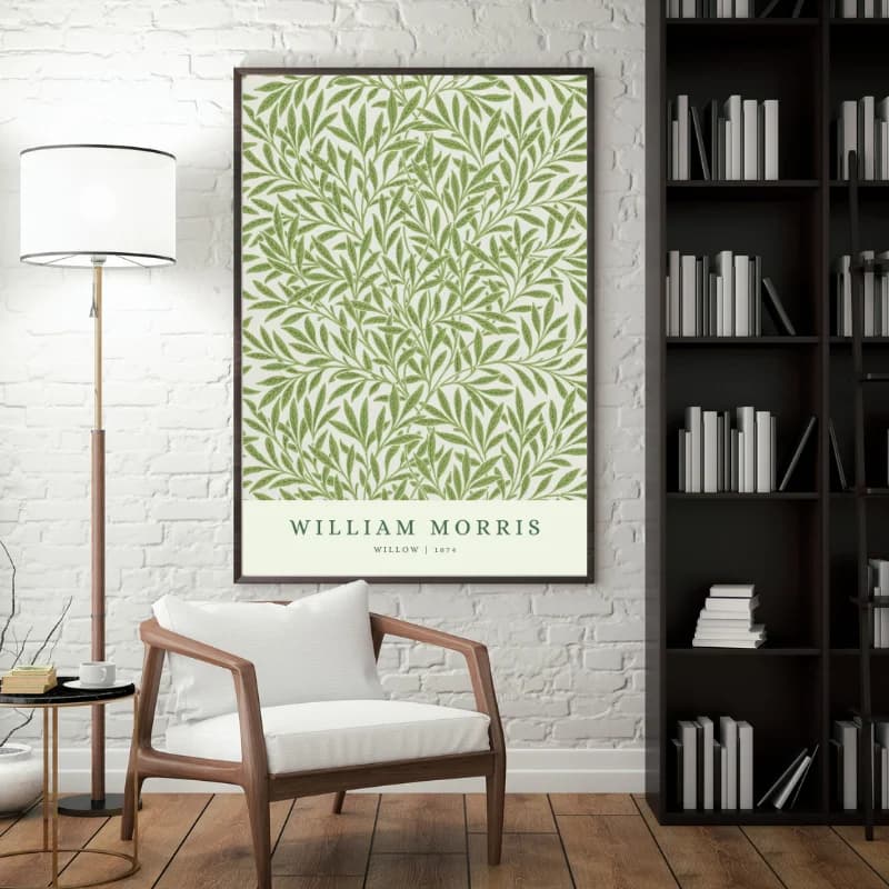 تابلو نقاشی Willow اثر ویلیام موریس — تصویر ۴