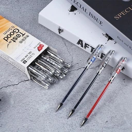 خودکار تست گود Test Good مدل G-2501 با قطر نوشتاری 0.5 میلیمر،با طراحی زیبا و ارگونومیک،دارای جوهر روان و باکیفیت
