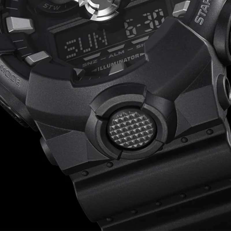 ساعت مچی مردانه برند G-SHOCK کاسیو مدل CASIO-GA-700-1BDR — تصویر ۵