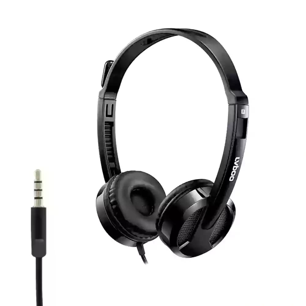 هدست سیمی رپو مدل H100 | Rapoo H100 Stereo Headset