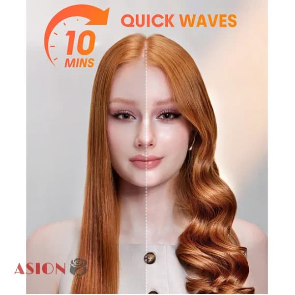 دستگاه فرکننده مو خودکار شیگلم مدل It-Curl One-Touch رنگ نارنجی — تصویر ۹