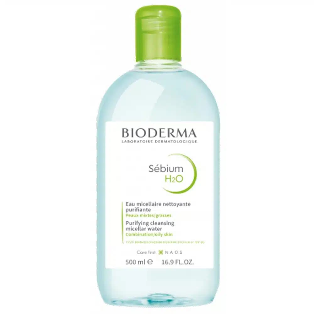 میسلار واتر H2O بایودرما 500میل - BIODERMA — تصویر ۴