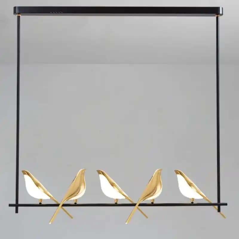 لوستر آویز مدرن مدل Flock liner New کد L396 — تصویر ۶