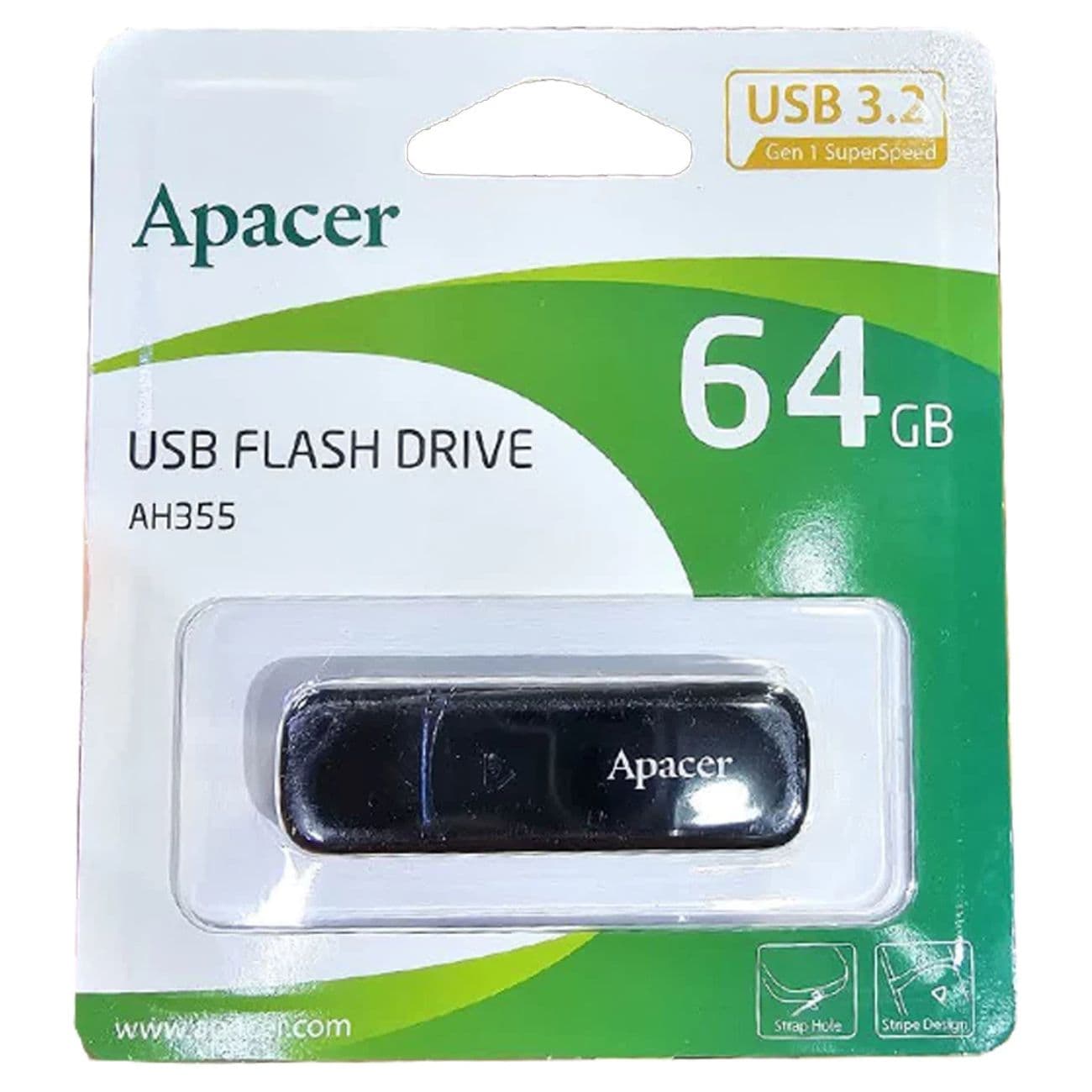 فلش مموری اپیسر Apacer مدل AH355 ظرفیت 64 گیگابایت — تصویر ۶