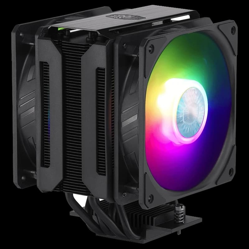 فن خنک کننده سی پی یو کولر مستر مدل AIR COOLER COLERMASTER MA612 STEALTH ARGB