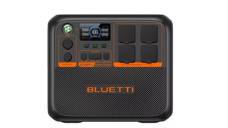 پاور استیشن بلوتی POWER STATION BLUETTI مدل AC200PL توان خروجی 2400 وات ساعت ظرفیت باتری 2304 وات ساعت