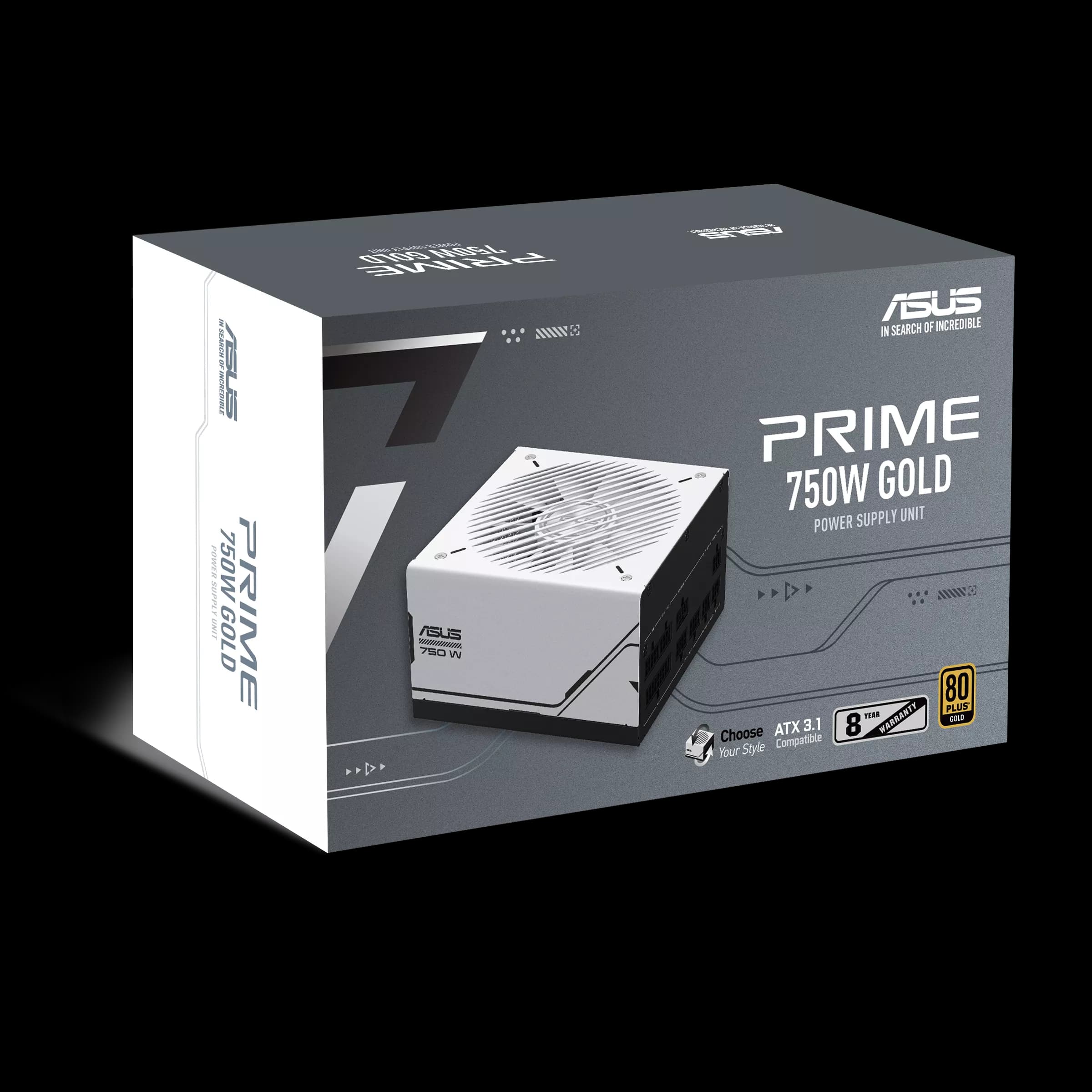 پاور ایسوس Prime 750W Gold White Edition — تصویر ۸