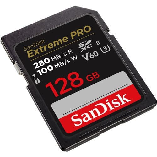کارت حافظه سندیسک SanDisk 128 GB Extreme PRO UHS-II SDXC 280MB/S — تصویر ۲