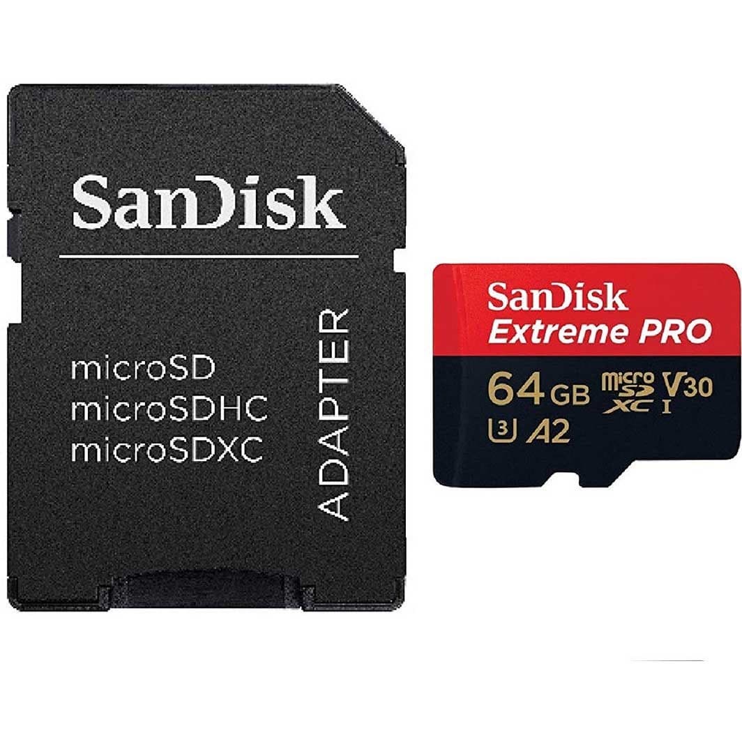 کارت حافظه سندیسک میکرو 64GB EXTREME PRO UHS-I micro SDXC 200MB/S